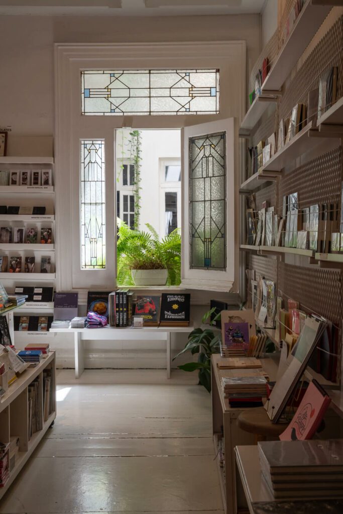 casa bosques bookstore interior