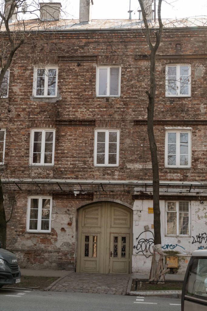 old building in praga warsaw