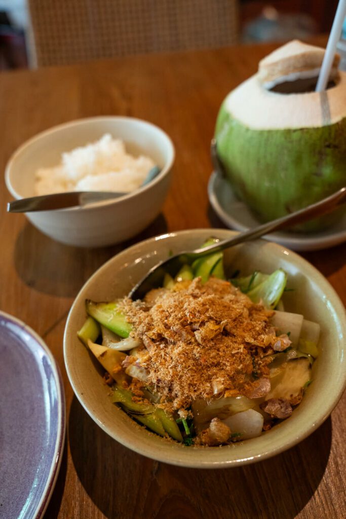 vegetables at charmgang bangkok
