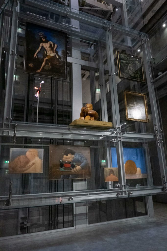 interior art storage at Depot Boijmans Van Beuningen