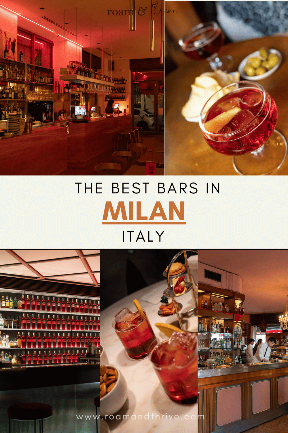 best cocktail bars in milan