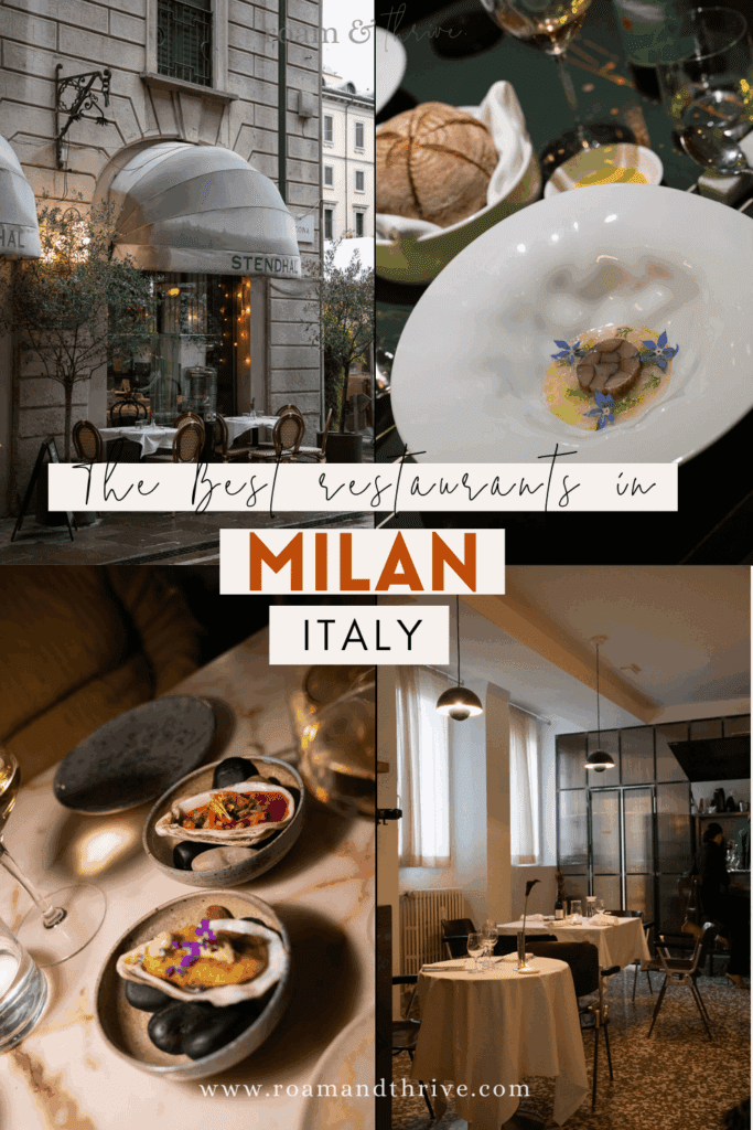 best restaurants in milan