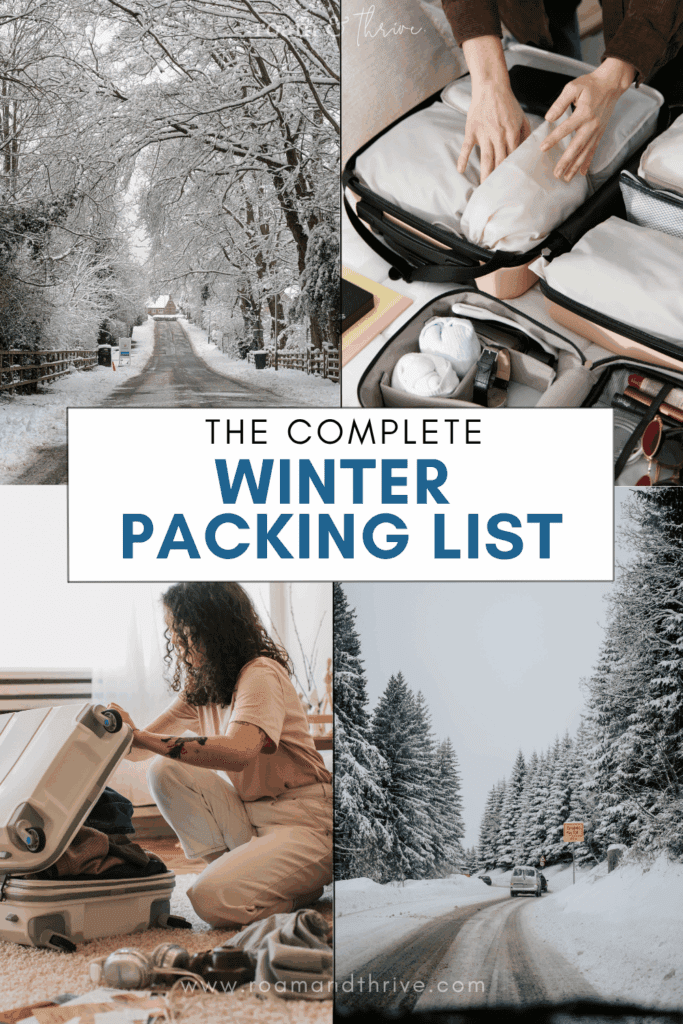 europe in winter packing list