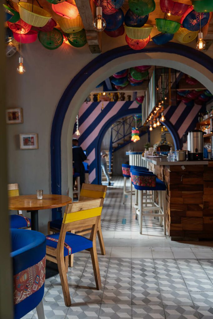 antigua guatemala restaurant interior
