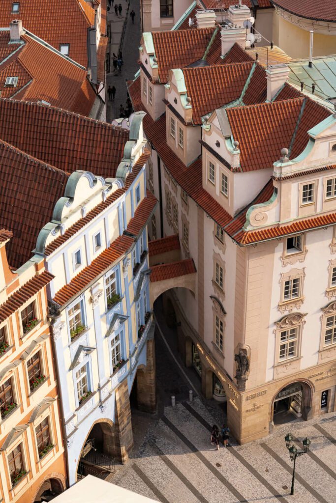 gingerbread houses in prague