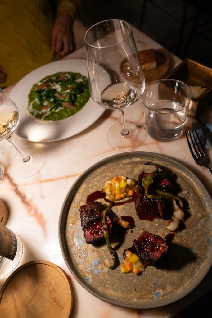 main dishes at Mater Bistrot Milano