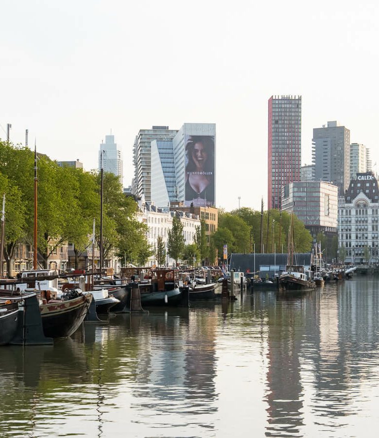 rotterdam centrum canal area