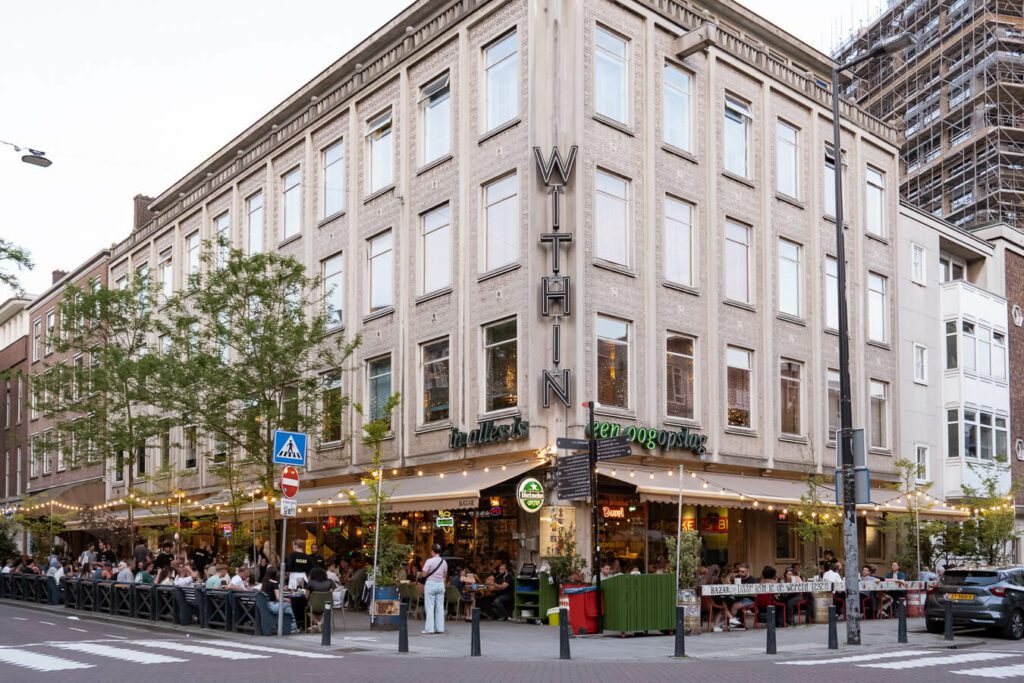 witte de withstraat in rotterdam, a great area to stay