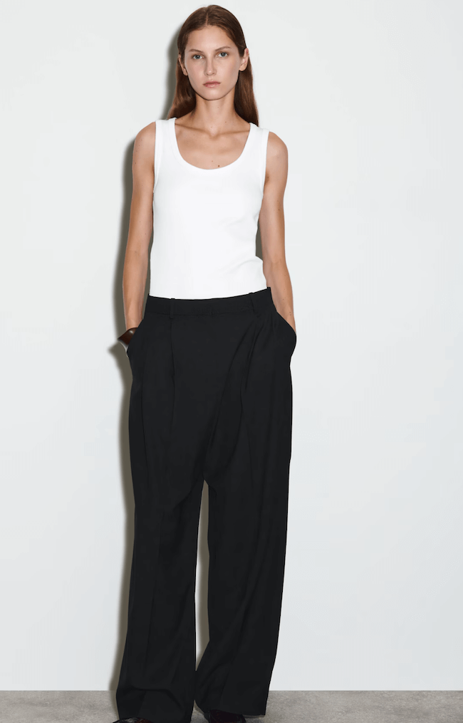 twill pants, perfect for a city break in winter