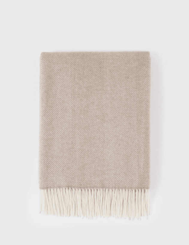 cashmere throw