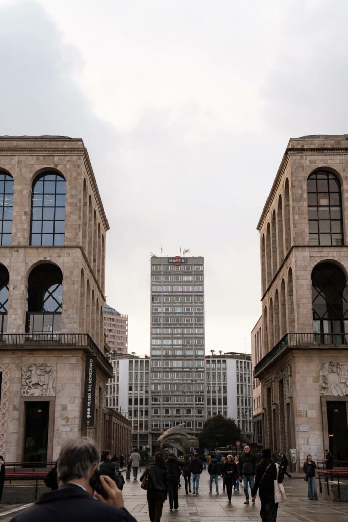 museo del novecento milan from outside