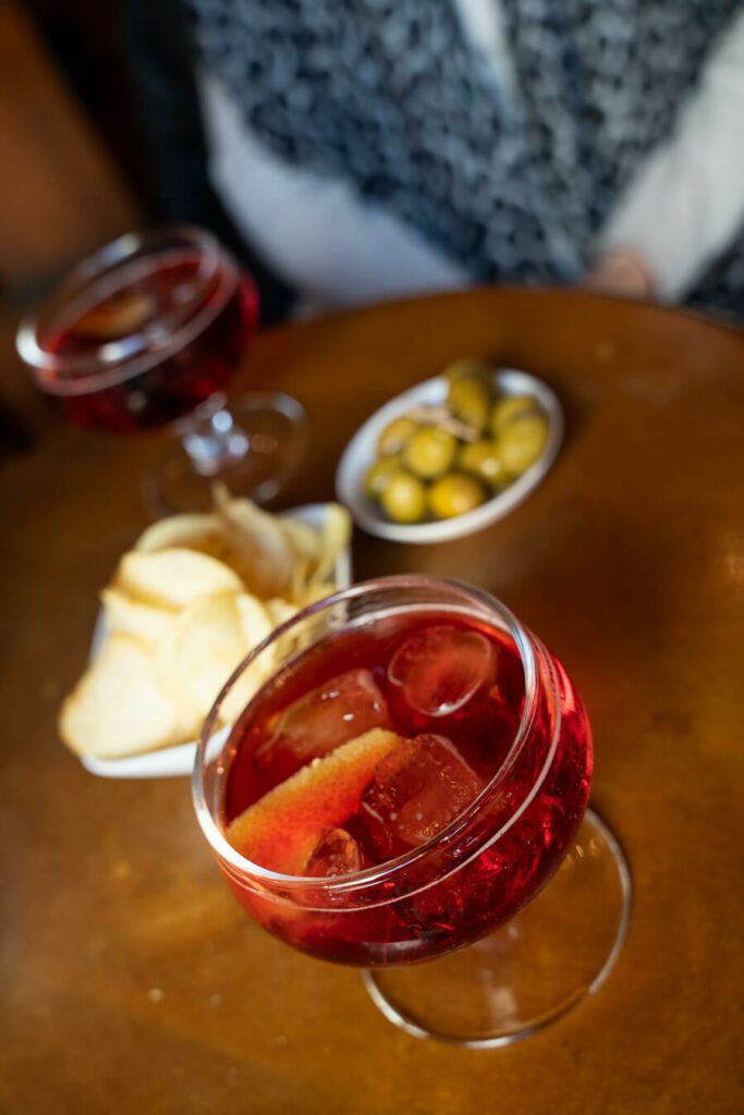 americanos at bar basso milan