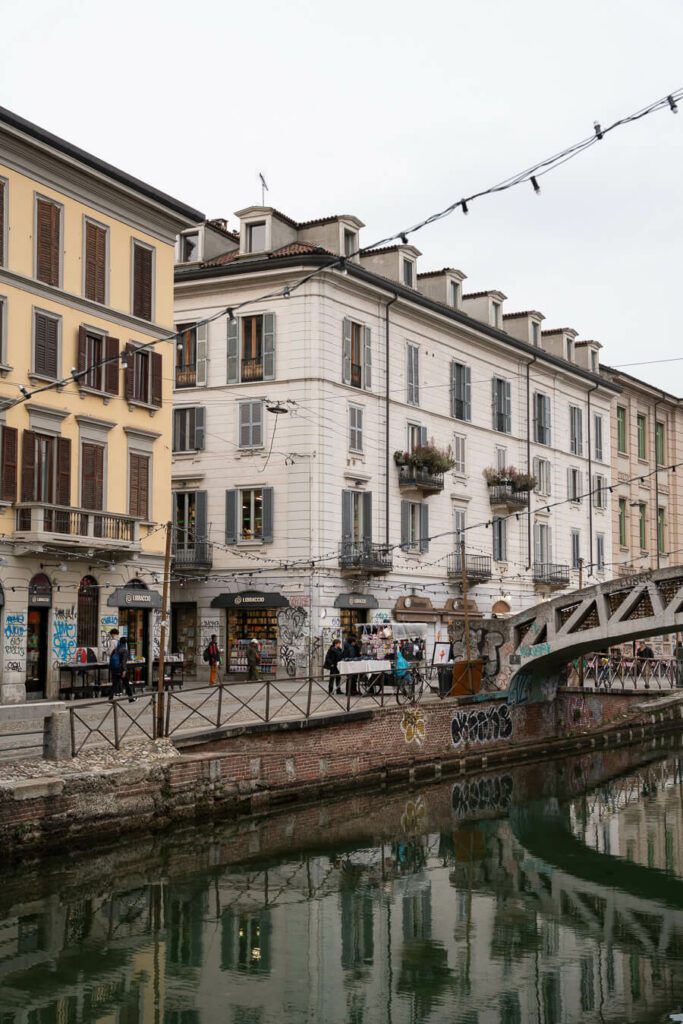 navigli bridge and canals