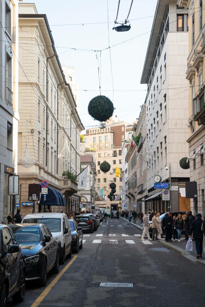 Quadrilatero della Moda milan