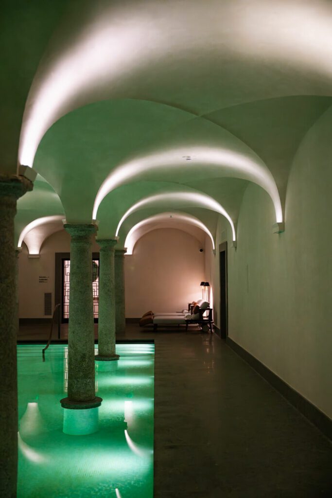 longevity spa in Portrait Milano