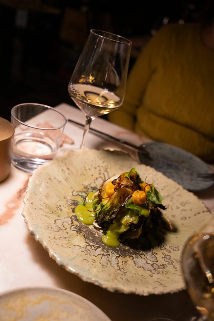 lettuce dish at mater bistrot