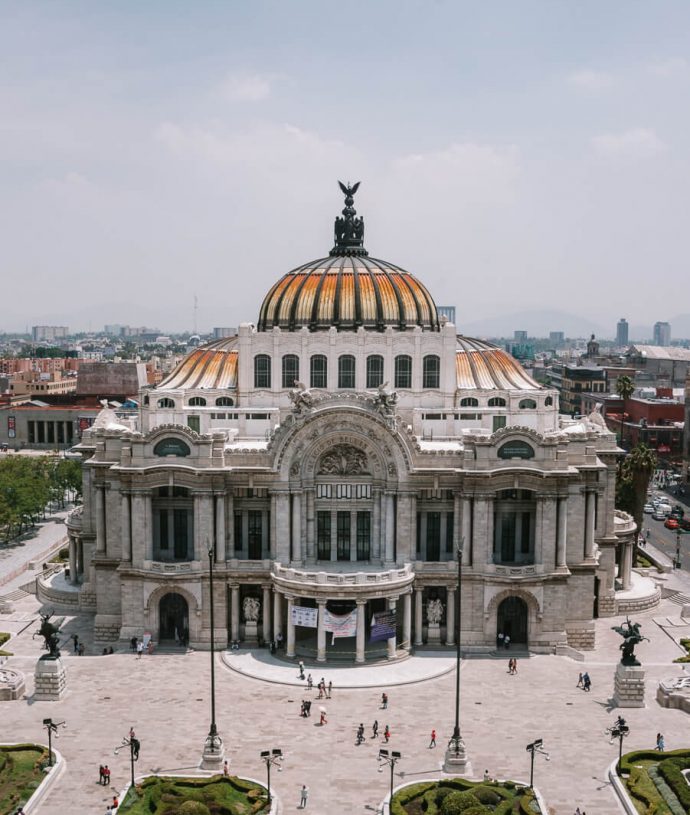 Palacio de Bellas Artes Mexico City itinerary